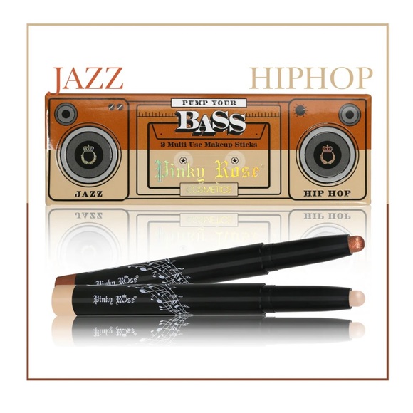PINKY ROSE - DUO HIP HOP & JAZZ BASE MAKEUP STICKS - Picture 2 of 4